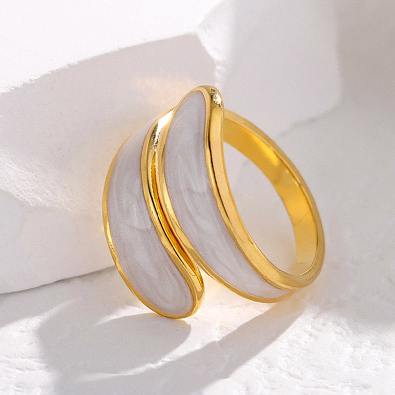 Anillo perlado